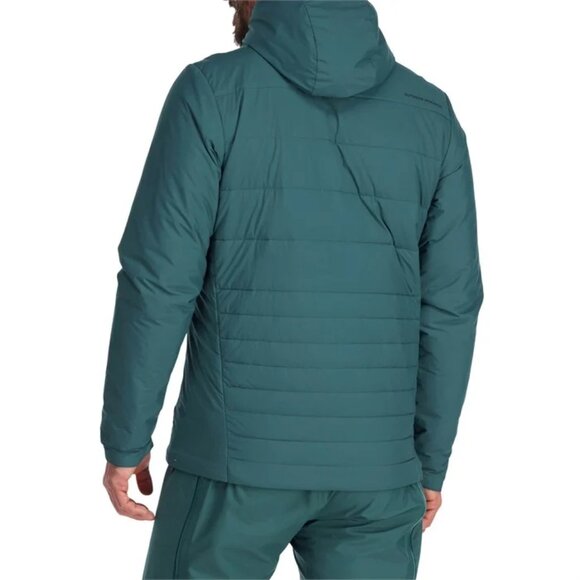 NWT $249 Outdoor Research Shadow Insulated Hoodie Jacket in Treeline Green - Picture 3 of 7